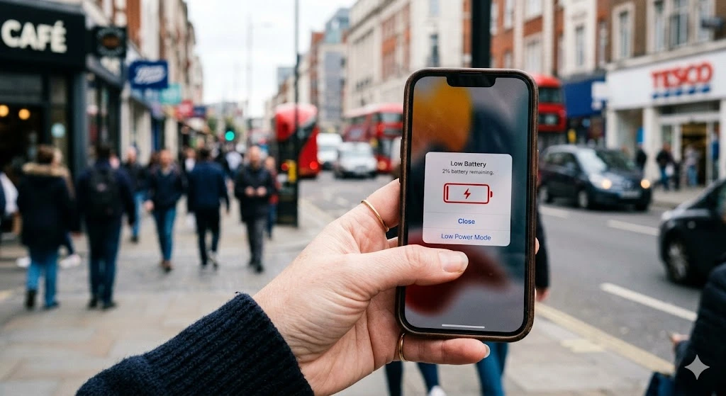 iPhone con batteria in percentuale bassa - il problema della percentuale che salta